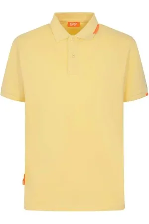 sunseeker Top, Herre, Gul, XL, Bomuld, Gul Bomuldspolo med Logo