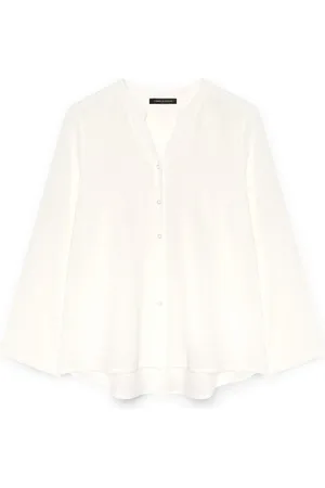 Fiorella rubino Bluser & Skjorter, Dame, Hvid, 7XL, Bluse med V-udskæring