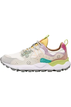 Flower Mountain Sko, Dame, Flerfarvet, 40 EU, Suede, Multifarvede Ruskind Sneakers