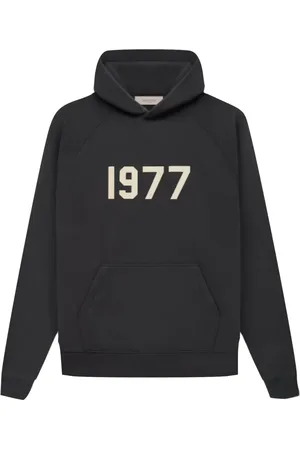 FEAR OF GOD Sweathshirts & Hoodies, Herre, Sort, M, Vintage 1977 Hættetrøje Iron