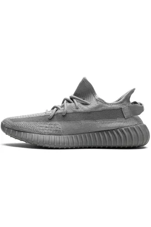 Yeezy Sko, unisex, Grå, 42 2/3 EU, Uld, Stålgrå Boost Sneakers