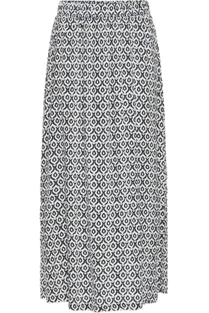 Ichi Nederdel, Dame, Sort, S, Eclipse Ikat Tile Nederdel