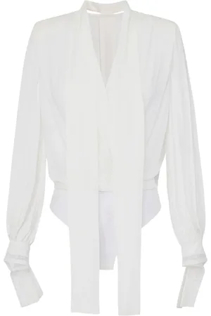 Elisabetta Franchi Top, Dame, Hvid, S, Ivory Skjorte til Kvinder