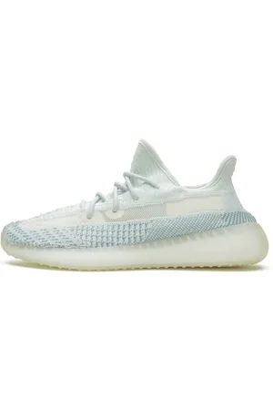 Yeezy Sko, Herre, Blå, 44 2/3 EU, Cloud White Boost Sneakers