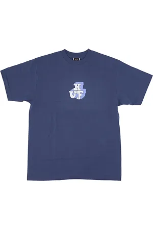 Huf Top, Herre, Blå, XL, Bomuld, Twilight Remix Tee Herre T-shirt
