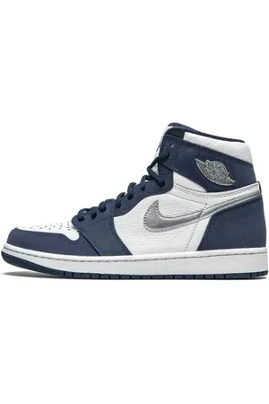 Jordan Sko, unisex, Blå, 36 1/2 EU, Midnight Navy Retro High OG Sneaker