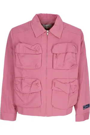 Arte Antwerp Jakke, Herre, Lyserød, S, Nylon, Rosa Nylonjakke med lommer