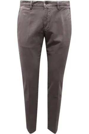 Briglia 1949 Bukser, Herre, Grå, 3XL, Italiensk Stil Bukser