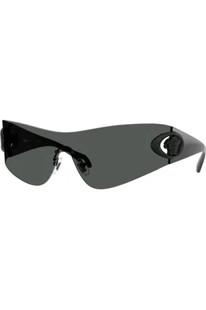 VERSACE Tilbehør, Herre, Grå, 42 MM, Uld, Stilfulde solbriller i trendy design