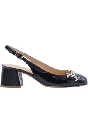Luca grossi Sko, Dame, Blå, 37 EU, Elegant Slingback Castellana Sko