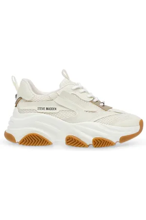 Steve Madden Sko, Dame, , 37 EU, Uld, Creme Sneakers til Stilfuldt Look