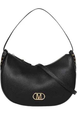 MARC ELLIS Taske, Dame, Sort, ONE SIZE, Læder, Sort Hammered Læder Crossbody Taske