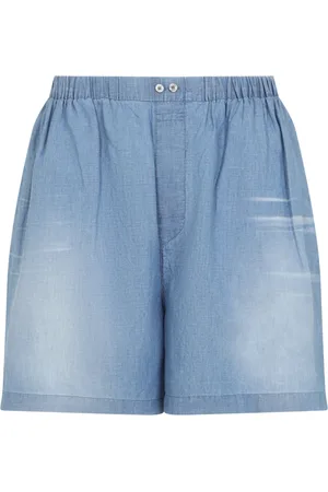Acne Studios Shorts, Herre, Blå, S, Bomuld, Blå Bermuda Shorts til Mænd