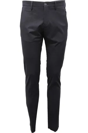 Patrizia Pepe Bukser, Herre, Blå, XL, Polyester, Slim Fit Royal Navy Bukser