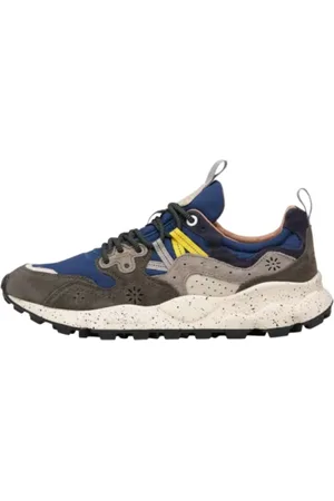 Flower Mountain Sko, Herre, Flerfarvet, 40 EU, Uld, Trekking Sneakers med Kork Indersål