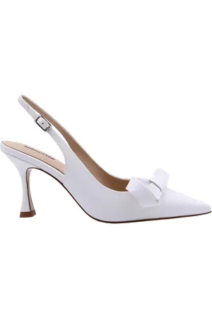 Lola Cruz Sko, Dame, Hvid, 39 EU, Rød Slingback Sko