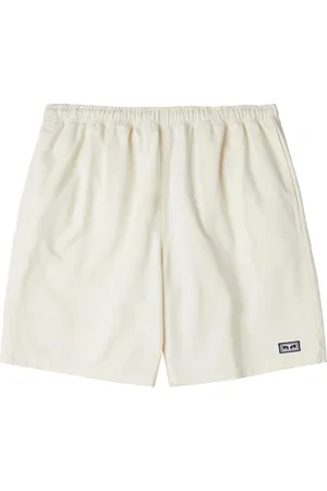 Obey Shorts, Herre, Hvid, M, Afslappede Twill Shorts