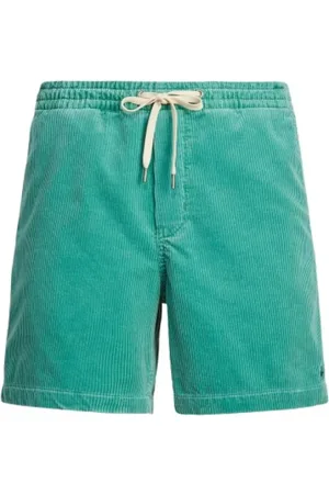 Ralph Lauren Shorts, Herre, Grøn, XL, Bomuld, Corduroy Prepster Shorts