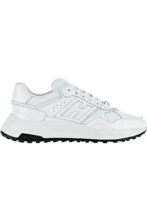 Hogan Sko, Herre, Hvid, 40 1/2 EU, Uld, Hvide Sneakers til et stilfuldt look