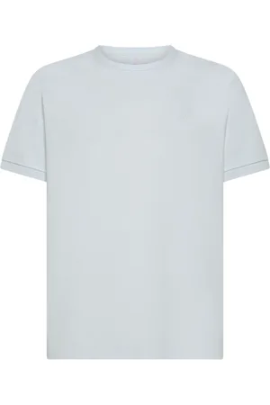 sun68 Top, Herre, Hvid, M, Bomuld, Bomuld Kortærmet Logo T-shirt