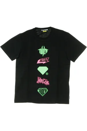IUTER Top, Herre, Sort, XL, Sort Horns Tee Skjorte