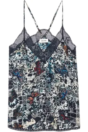 Zadig & Voltaire Top, Dame, Flerfarvet, M, Elegant Kjole Samling