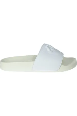 Pinko Sko, Herre, Hvid, 39 EU, Strand- og poolslipper
