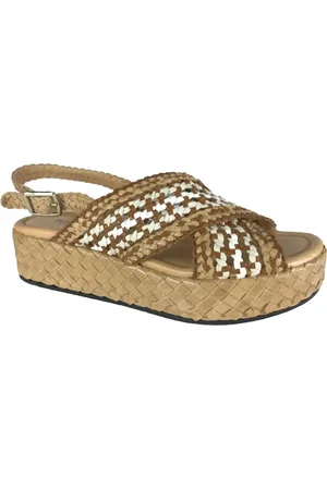 Pon´s quintana Sko, Dame, Brun, 37 EU, Uld, Stilfulde Sandaler