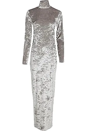 Calvin Klein Kjole, Dame, Grå, S, Elegant Kjole