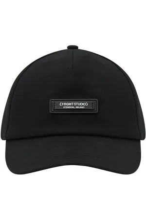 Moncler Tilbehør, Herre, Sort, ONE SIZE, Bomuld, Frgmt Baseball Cap Inspireret Design