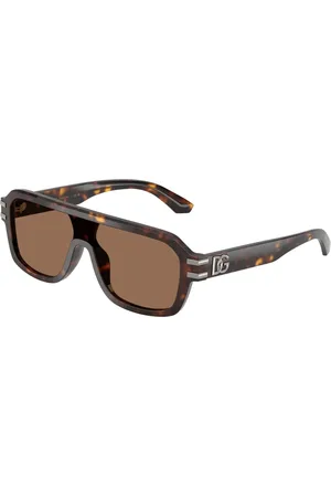 Dolce & Gabbana Tilbehør, Herre, Brun, ONE SIZE, Uld, Stilfulde solbriller Dg4507 i brun