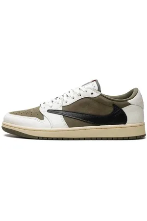 Jordan Sko, unisex, Flerfarvet, 44 1/2 EU, Uld, Retro Low OG SP Travis Scott