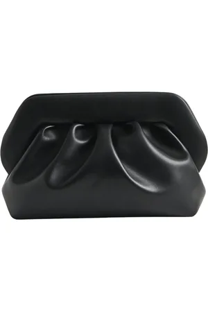 THEMOIRÈ Taske, Dame, Sort, ONE SIZE, Uld, Vegansk Stof Skuldertaske Magnetisk Lukning