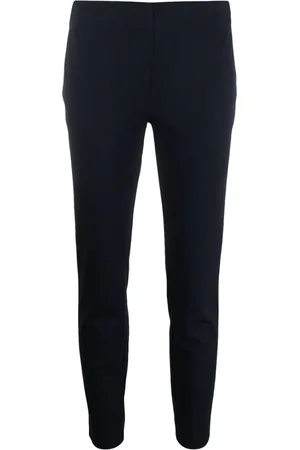 Ralph Lauren Bukser, Dame, Blå, S, Uld, Stilfulde Herrebukser