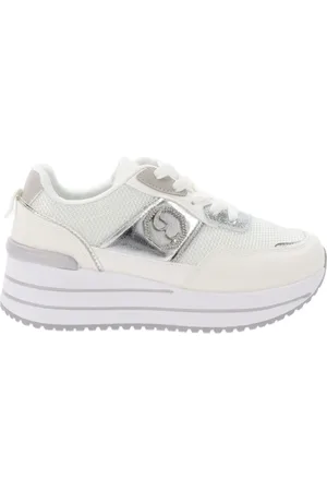 By Byblos Sko, Dame, Hvid, 39 EU, Læder, Sneakers i kunstlæder og stof