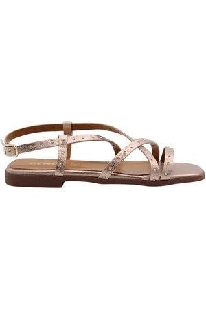 CTWLK. Sko, Dame, Lyserød, 36 EU, Uld, Stilfulde Sandaler fra Letland
