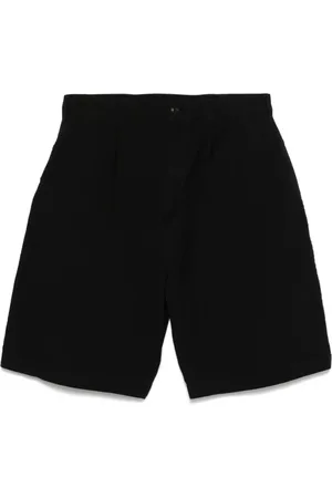 JUNYA WATANABE Shorts, Herre, Sort, M, Uld, Canvas Shorts med Moderne Silhuet