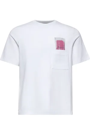 Jacquemus Top, Herre, Hvid, XS, Uld, Stilfulde T-shirts og Polos