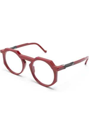 Vava Eyewear Tilbehør, unisex, Rød, 52 MM, Tyl, Wl0027 Optical Frame