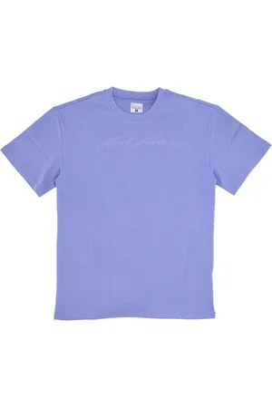 Karl Kani Top, Herre, Lilla, S, Bomuld, Autograph Heavy Jersey Boxy Tee Lilla