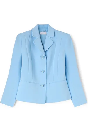 Motivi Jakke, Dame, Blå, XL, Polyester, Kort Blazer
