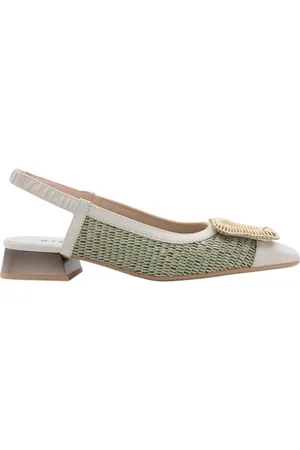 Hispanitas Sko, Dame, Grøn, 40 EU, Elegant Slingback Sko til Kvinder