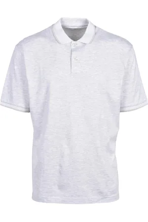 ELEVENTY Top, Herre, Grå, 2XL, Bomuld, Bomuld Polo