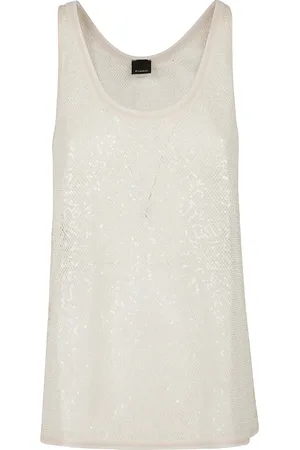 Pinko Top, Dame, , L, Ærmeløs Casual Tank Top