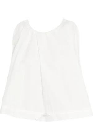 Pinko Top, Dame, Hvid, XS, Hvid T-shirt med A-Line Design