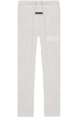 FEAR OF GOD Bukser, Herre, Grå, M, Lys Havregryn Essentials Sweatpants Ss22