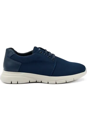 Frau Sko, Herre, Blå, 41 EU, Blå Tekstil Herre Sneakers