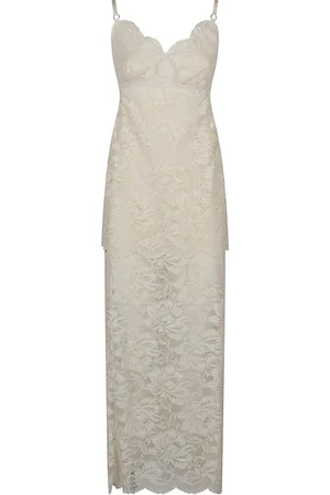 Paco rabanne Kjole, Dame, , XS, Elegant Ærmeløs Maxi Kjole
