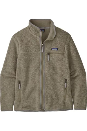 Patagonia Sport, Dame, Grøn, L, Uld, Vintage Retro Pile Fleece Jakke