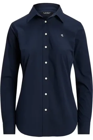 Ralph Lauren Bluser & Skjorter, Dame, Blå, L, Skjorte